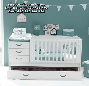 Tempat Tidur Bayi Minimalis Sorong