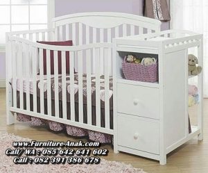 Box Bayi Kayu Minimalis Unik Laci