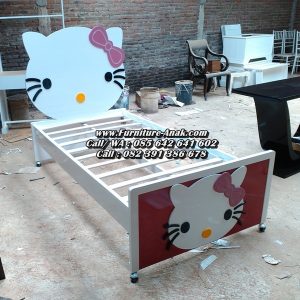 Tempat Tidur Anak Karakter Hello Kitty Terbaru