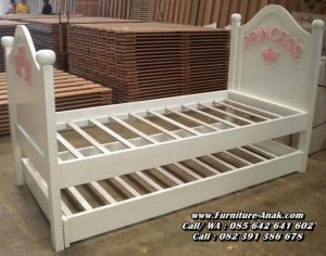 Tempat Tidur Anak Perempuan Model Sorong