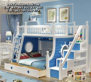 Ranjang Tempat Tidur Tingkat Setir Kapal