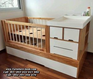 Tempat Tidur Bayi Minimalis Kayu Berkualitas