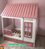 Tempat Tidur Anak Perempuan Model Rumah Pink