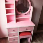 Meja Rias Anak Perempuan Pink Terbaru