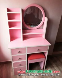 Meja Rias Anak Perempuan Pink Terbaru