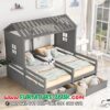 Tempat Tidur Anak Model Rumah 2 Bed