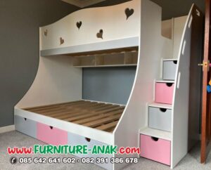 Tempat Tidur Tingkat Anak Love Terbaru