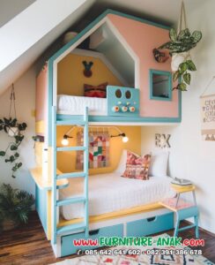 Dipan Tingkat Anak Model Rumah Aesthetic