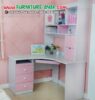 Meja Belajar Anak Warna Pink Minimalis
