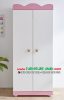 Lemari Pakaian Anak Minimalis 2 Pintu