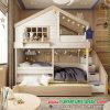Tempat Tidur Model Rumah Tingkat Minimalis