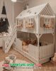 Tempat Tidur Tingkat Anak Model Rumah Unik